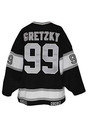 1989-90 Wayne Gretzky Los Angeles Kings Game-Used Home Jersey (Casey Samuelson LOA)