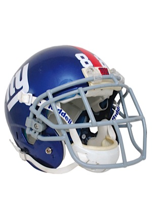 2008-09 Hakeem Nicks New York Giants Game-Used Helmet