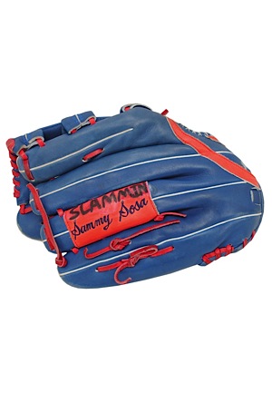 Sammy Sosa Chicago Cubs Game-Used Glove (Esken LOA)