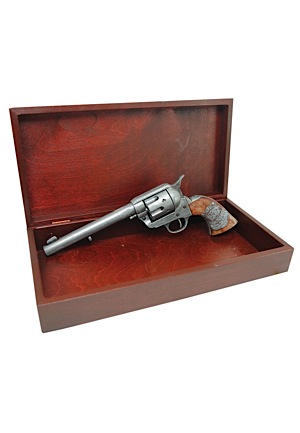 1993 Wyatt Earp Peacemaker Used in the Filming of  "Tombstone" With Wooden Case (2)