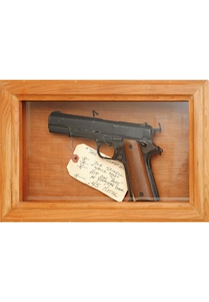 1972 .45 Pistol Used in the Filming of "The Godfather" (Hollywood Prop Supply LOA)