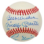Mickey Mantle & Roger Maris Autographed Baseball (Full JSA)