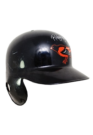 Roberto Alomar Baltimore Orioles Game-Used & Autographed Batting Helmet (JSA)