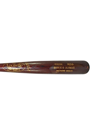 1996 Roberto Alomar Game-Used Bat (PSA/DNA)