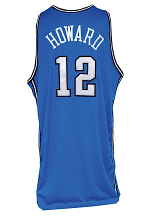 2004-05 Dwight Howard Rookie Orlando Magic Game-Used Road Jersey