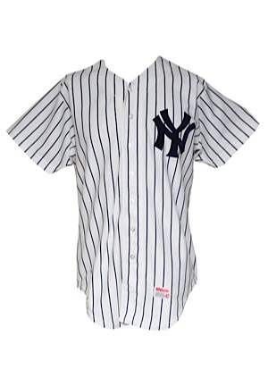1983 Roy Smalley New York Yankees Game-Used Home Jersey