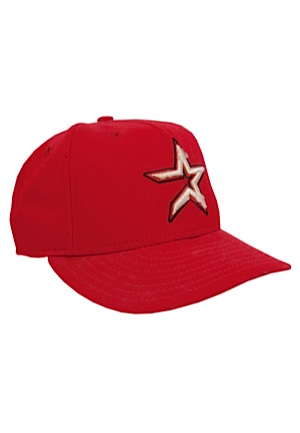 Houston Astros Game-Used & Autographed Cap Attributed to Craig Biggio (JSA)