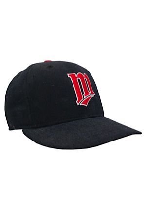Minnesota Twins Game-Used Cap Attributed to Chuck Knoblauch