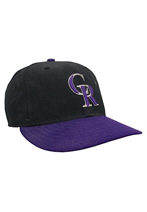 Colorado Rockies Game-Used Cap Attributed to Larry Walker