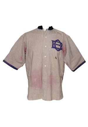 Circa 1920 Game-Used Industrial League Uniform & Cap (3)