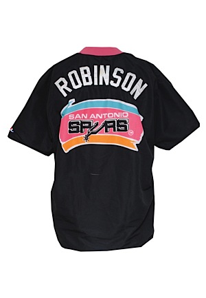 1994-95 David Robinson San Antonio Spurs Warm-Up Jacket (MVP Season)