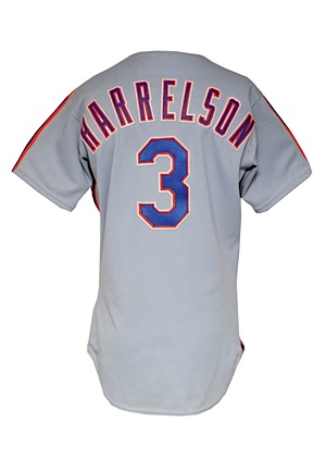 1991 Bud Harrelson New York Mets Managers Worn Road Jersey
