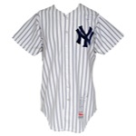 1987 Rick Rhoden New York Yankees Game-Used & Autographed Home Jersey (JSA)