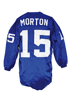 1974 Craig Morton New York Giants Game-Used Home Durene Jersey (Morton LOA)