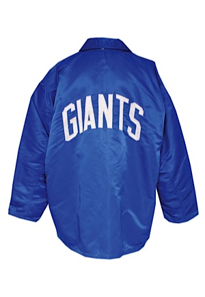 Circa 1970 New York Giants Sidelined Jacket Attributed to Alex Webster (Giants LOA)