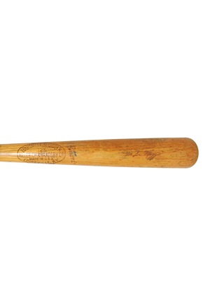 1948–49 Joe DiMaggio NY Yankees Team Index Bat (PSA/DNA)
