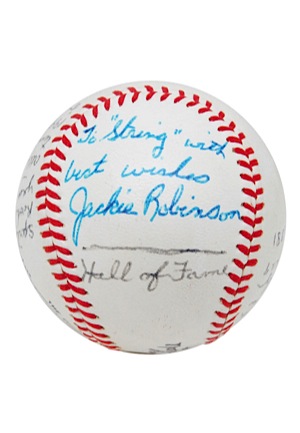 Jackie Robinson Single Signed Baseball (Full JSA)