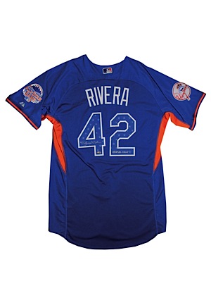 2013 Mariano Rivera American League All-Star Game Autographed Authentic Jersey (JSA • "13 ASG MVP" Inscription • Steiner)