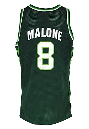 1992-93 Moses Malone Milwaukee Bucks Game-Used & Autographed Road Jersey (JSA • Sourced from NBTA)
