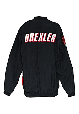 1991-92 Clyde Drexler Portland Trail Blazers Worn Warm-Up Suit (2)