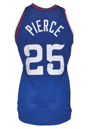 1983-84 Ricky Pierce San Diego Clippers Game-Used Road Jersey & Worn Road Shooting Shirt (2)(Equipment Manager LOA)