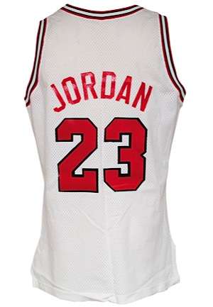 1990-91 Michael Jordan Chicago Bulls Game-Used Uniform (2)(Championship Season • MVP Season • Finals MVP)