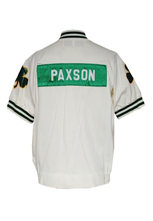 1987-88 Jim Paxson Boston Celtics Worn Warm-Up Jacket