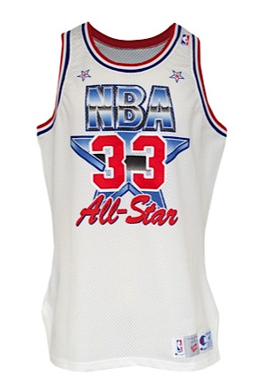 1991 Larry Bird NBA All-Star Eastern Conference Game-Issued Jersey & Warm-Up Jacket (2)(Player LOA)