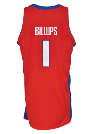 2005-06 Chauncey Billups Detroit Pistons Game-Used Road Jersey