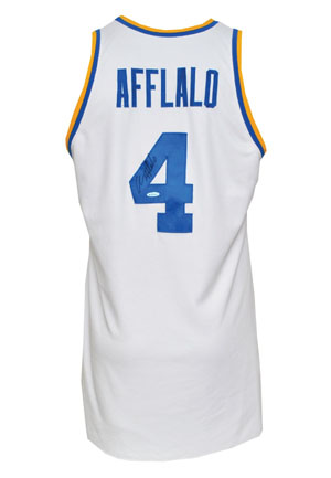 Aaron Afflalo UCLA Bruins Game-Used & Autographed Home Jersey (JSA)