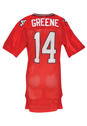 2004 David Greene Georgia Bulldogs Game-Used Home Jersey (Captains "C")