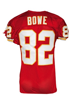 12/26/2010 Dwayne Bowe Kansas City Chiefs Game-Used Home Jersey (Photomatch • Unwashed • 75 Yard TD Reception)