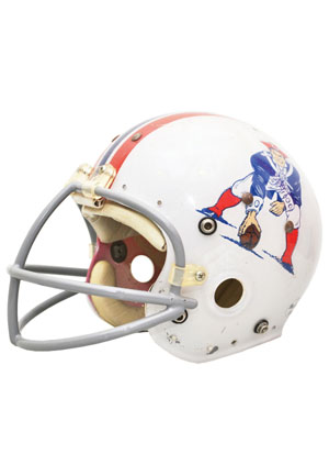 1973-74 Bob Adams New England Patriots Game-Used Helmet