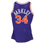 1992-93 Charles Barkley Phoenix Suns TBTC Game-Used Road Jersey (MVP Season • Great Provenance • BBHoF LOA)