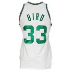 1985-86 Larry Bird Boston Celtics Game-Used & Autographed Home Jersey (JSA • Championship Season • MVP Season • Finals MVP • BBHoF LOA)