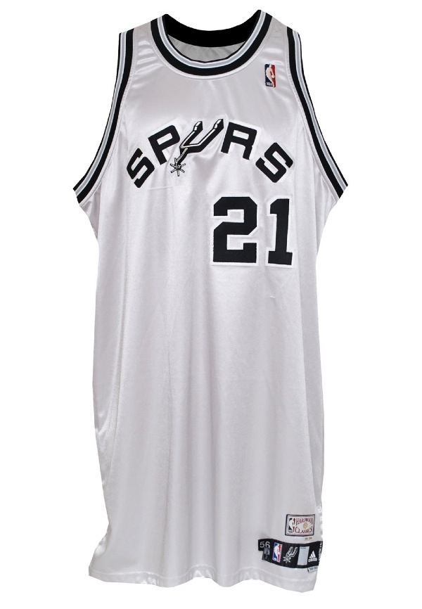 1973/74 Tim Duncan San Antonio Spurs Reebok Hardwood Classic NBA Jersey  Youth XL – Rare VNTG