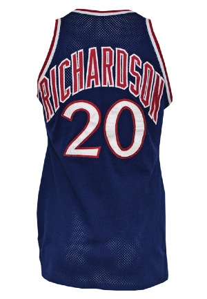 Early 1980s Michael Ray Richardson New York Knicks Road Uniform (2)(Photomatch • BBHoF LOA)