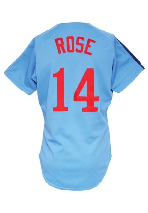 1984 Pete Rose Montreal Expos Game-Used Road Jersey (4000th Hit Season)