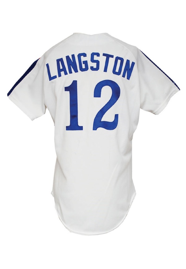 Lot Detail - 1989 Mark Langston Montreal Expos Game-Used Home Uniform (2)