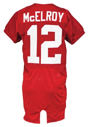Late 2000s Greg McElroy Game-Used University Of Alabama Jersey (Repairs)