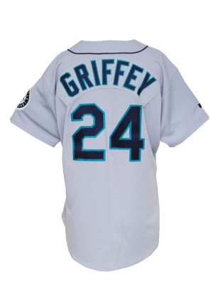 1993 Ken Griffey Jr. Seattle Mariners Game-Used Road Jersey & Autographed Pants (2)(JSA)