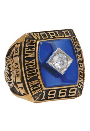 1969 Nolan Ryan New York Mets World Championship Ring (Salesmans Sample)