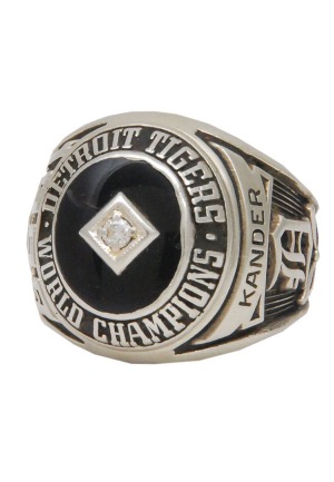 1968 Detroit Tigers World Championship Ring With Presentation Box (Scout Family LOA • Rare)