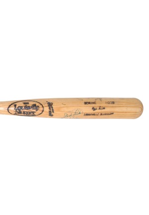 1987-89 Ozzie Smith Game-Used & Autographed Bat (JSA • PSA/DNA Graded 8.5)