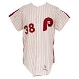 1971 Rick Wise Philadelphia Phillies Game-Used Home Uniform (2)