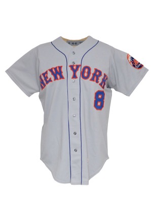 1972 Yogi Berra New York Mets Managers Worn Road Jersey