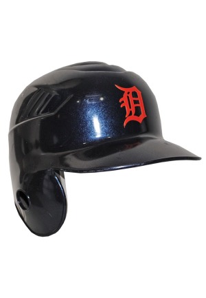 8/23/2011 Victor Martinez Detroit Tigers Game-Used Batting Helmet (MLB Hologram)