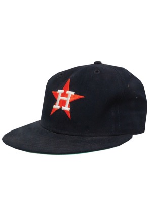 1980s Houston Astros Game-Used Cap Attributed to Nolan Ryan