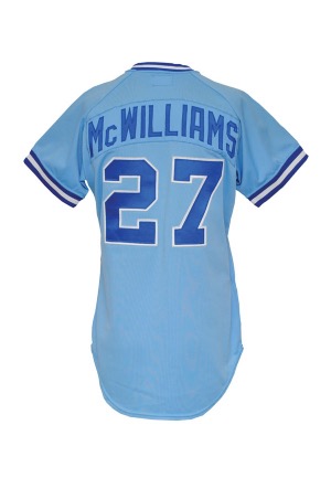 1980 Larry McWilliams Atlanta Braves Game-Used Road Jersey