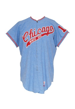1971 Lee Maye Chicago White Sox Game-Used Road Flannel Jersey